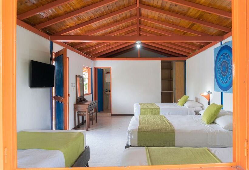 مبيت وإفطار De La Vega Hotel Campestre