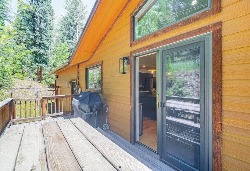 Hot Tub, Mtn View Deck: Peaceful Evergreen Home!
