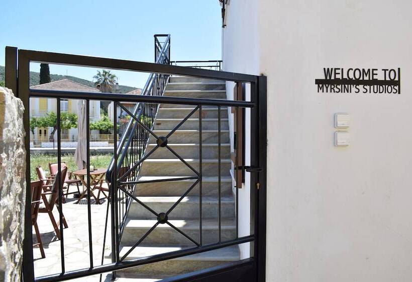 פנסיון Myrsini S Studios In Chorto Pelion