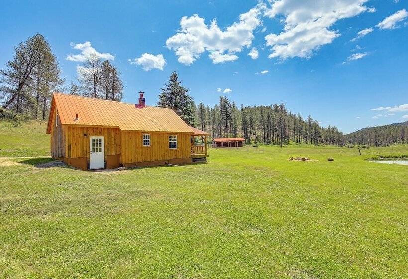 Remote Custer Cabin W/ Fire Pit & Near State Park!