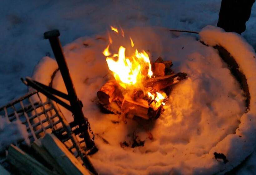 ベッドアンドブレックファースト Wanha Autti Camping Rovaniemi