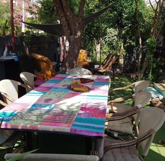 住宿加早餐  Chambres Privées Maison Jardin Toutes Commodités Partagées
