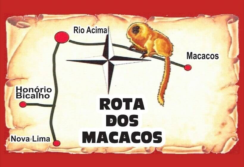 בית מלון כפרי Pousada Rota Dos Macacos   02   Macacos   Mg