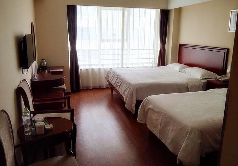 ホテル Greentree Inn Shandong Zibo Railway Station Jinjing Avenue Business