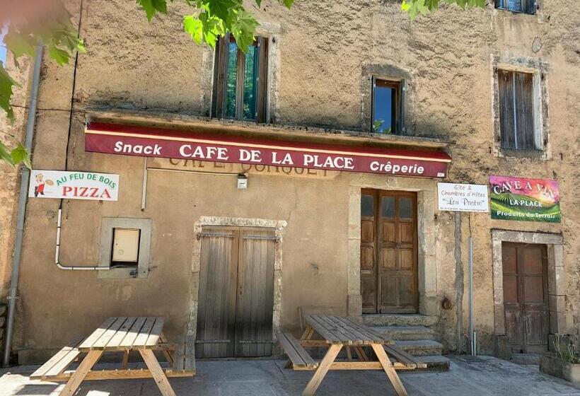 住宿加早餐  Café De La Place Gîte & Chambres D Hôtes Lou Pastre