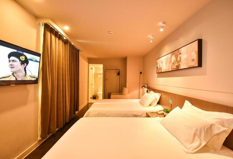 ホテル Jinjiang Inn Haikou Binhai Avenue Qilou Old Street