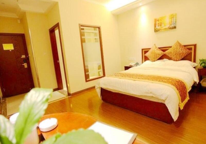 בית מלון כפרי Greentree Inn Shandong Zaozhuang Tengzhou Middle Fuqian Road Shell