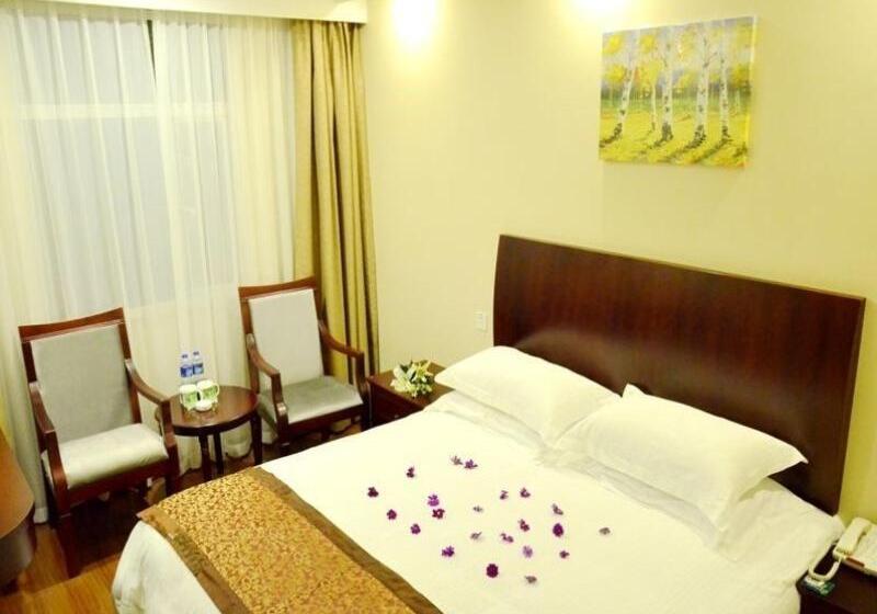 בית מלון כפרי Greentree Inn Shandong Zaozhuang Tengzhou Middle Fuqian Road Shell