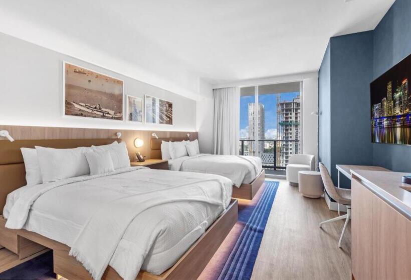 هتل Gale Miami Junior Double Suite With Balcony