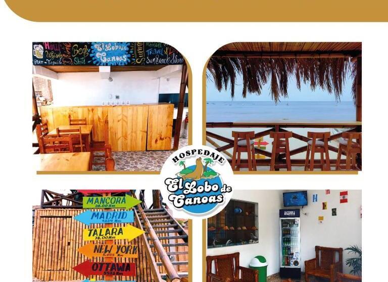 פנסיון Hospedaje El Lobo De Canoas De Tumbes