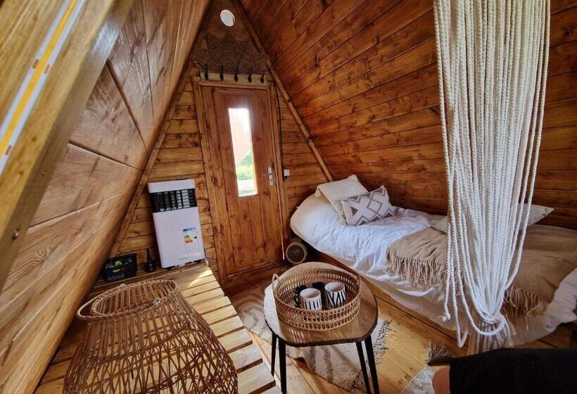 膳宿费 Cabane Indiana   Spa Du Souffle Du Saule