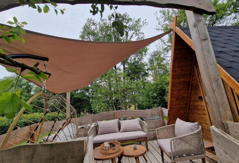 膳宿费 Cabane Indiana   Spa Du Souffle Du Saule