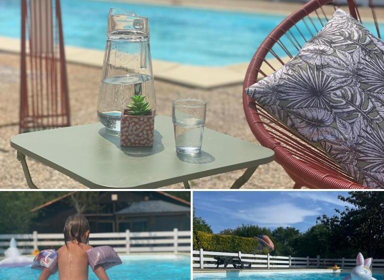 مبيت وإفطار Chambre D Hôtes Airial L Uni Vert D Azur