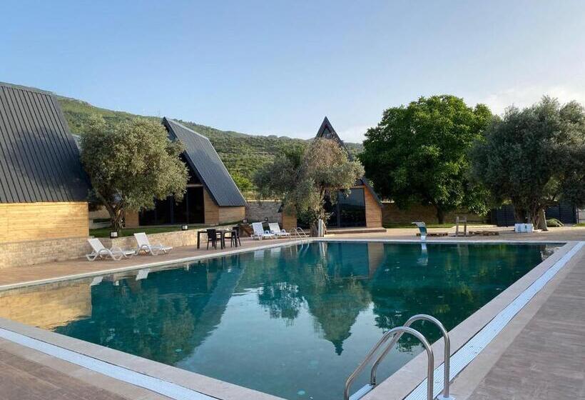 펜션 çırağan Deluxe Botanik Park Bungolov Evleri