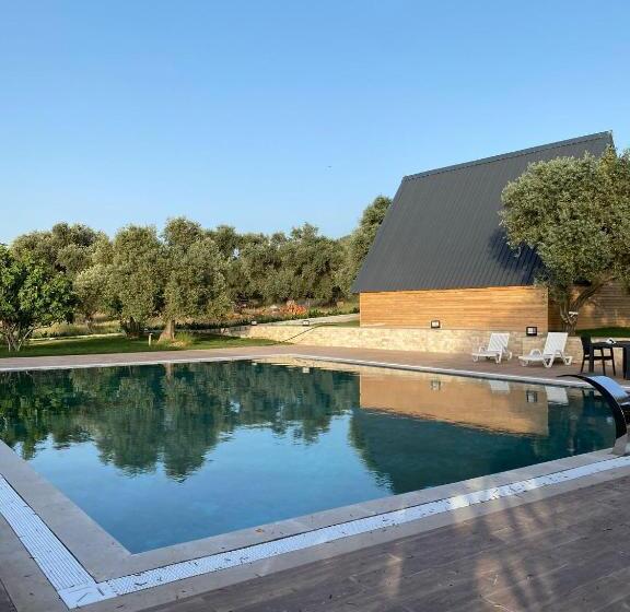 펜션 çırağan Deluxe Botanik Park Bungolov Evleri