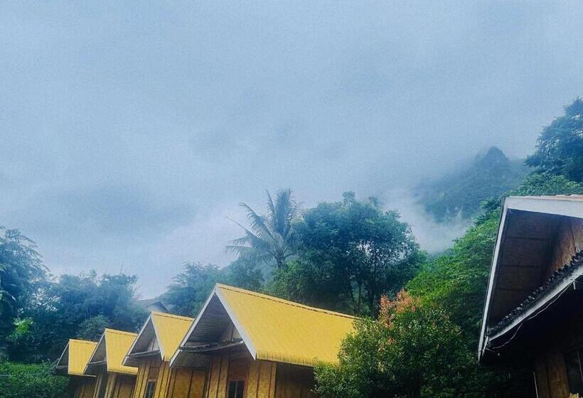 تختخواب و صبحانه Nong Khiaw Ing Ing Mountain View
