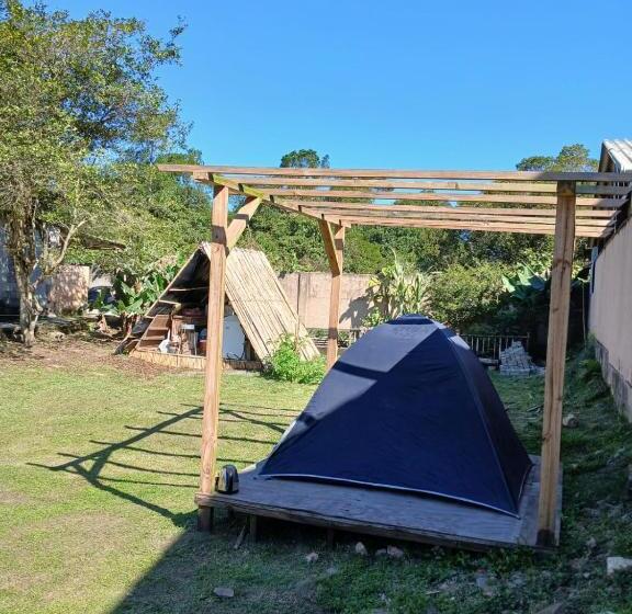 ペンション Lá Casita Casa Familiar Hospedagem E Camping Urbano