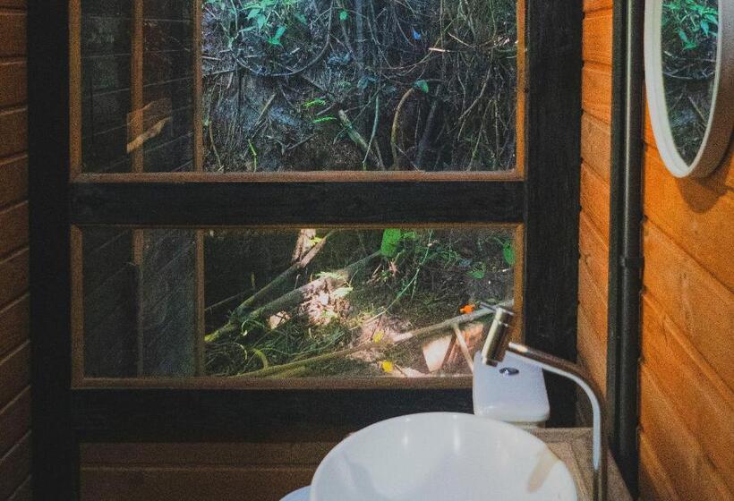 אתר נופש Incrível Experiência Em Meio à Natureza   Cabana
