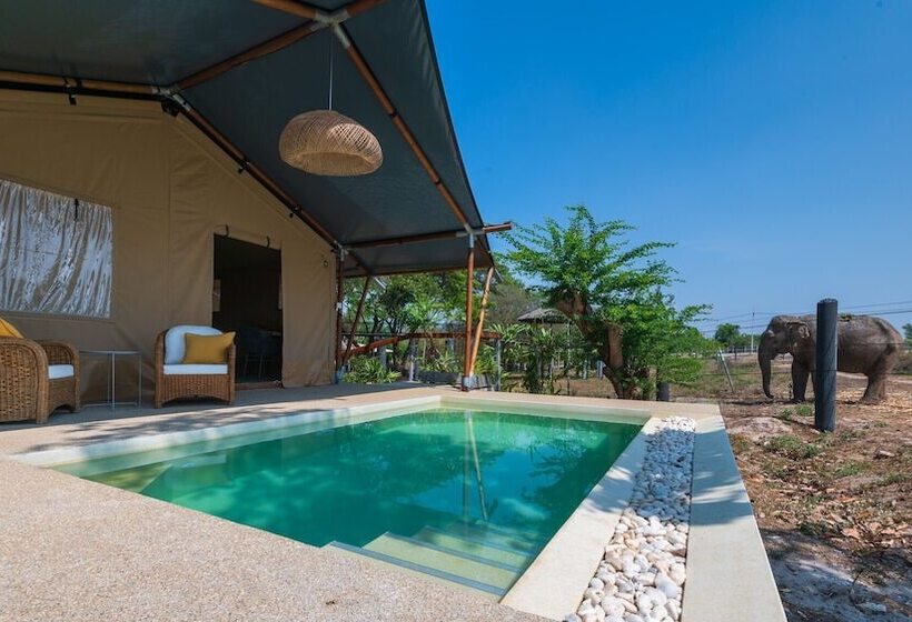 リゾートホテル Elephant View Camp