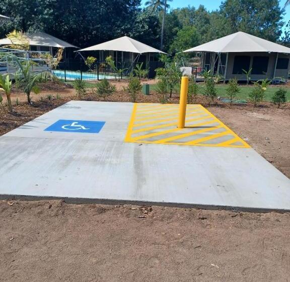 אתר נופש Glamping Tent 7 All Accessible