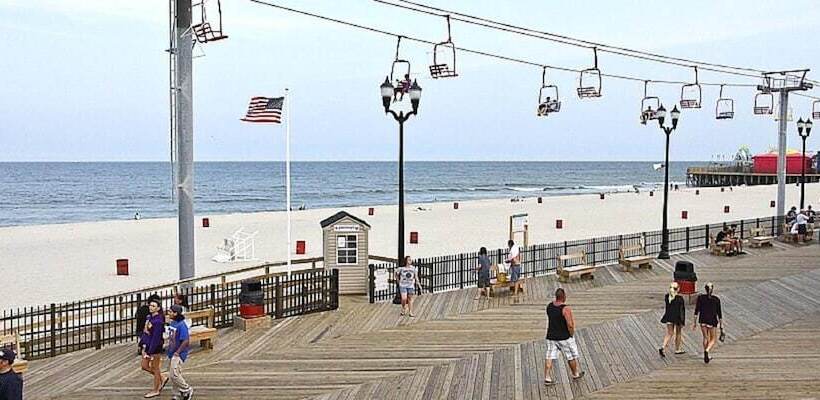 Мотель Boardwalk Sand & Surf Beach Hotel Oceanfront