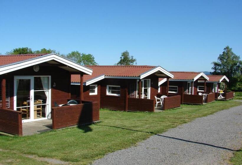 استراحتگاه Sandkaas Family Camping & Cottages