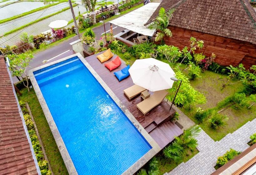 تختخواب و صبحانه Bhuana Agung Villa And Restaurant