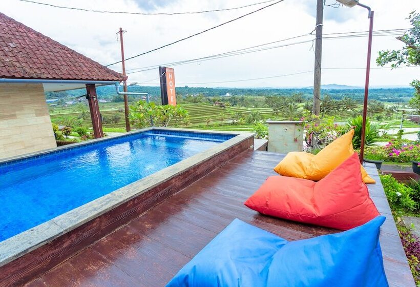 تختخواب و صبحانه Bhuana Agung Villa And Restaurant