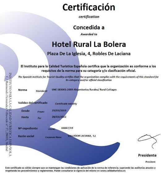 هتل Rural La Bolera