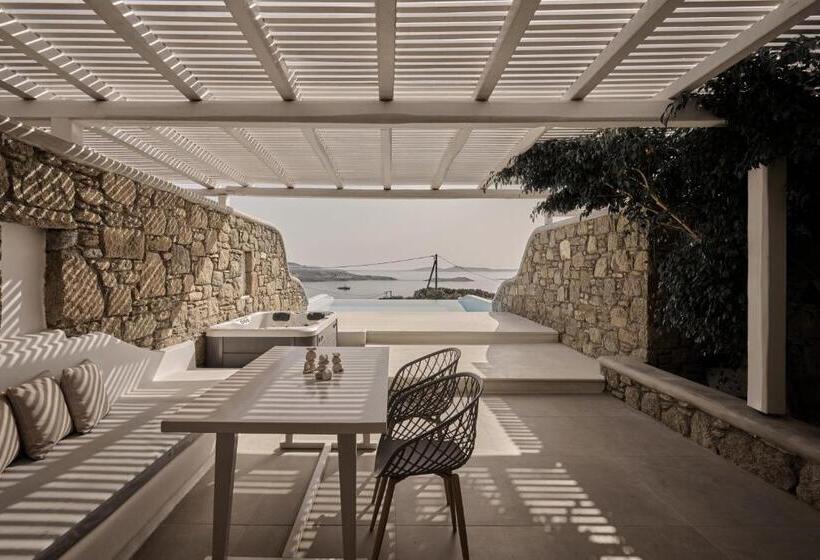 هتل Olvos Luxury Suites Mykonos