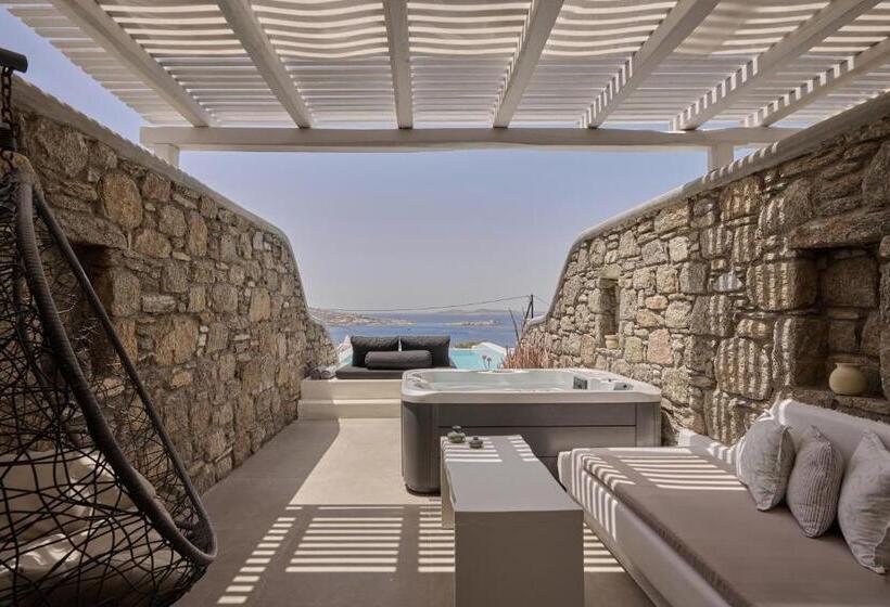 هتل Olvos Luxury Suites Mykonos