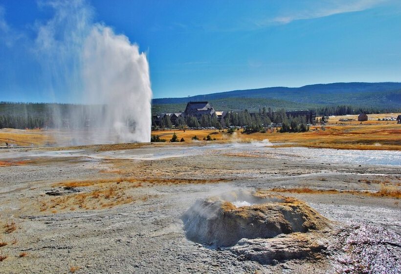 酒店 Old Faithful Inn Inside The Park