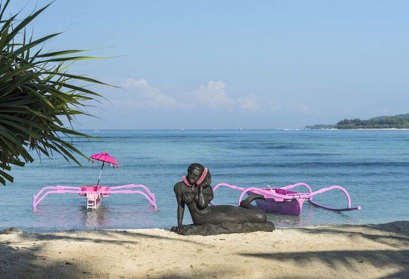 استراحتگاه Pinkcoco Gili Air   Constant Surprises & For Cool Adults Only