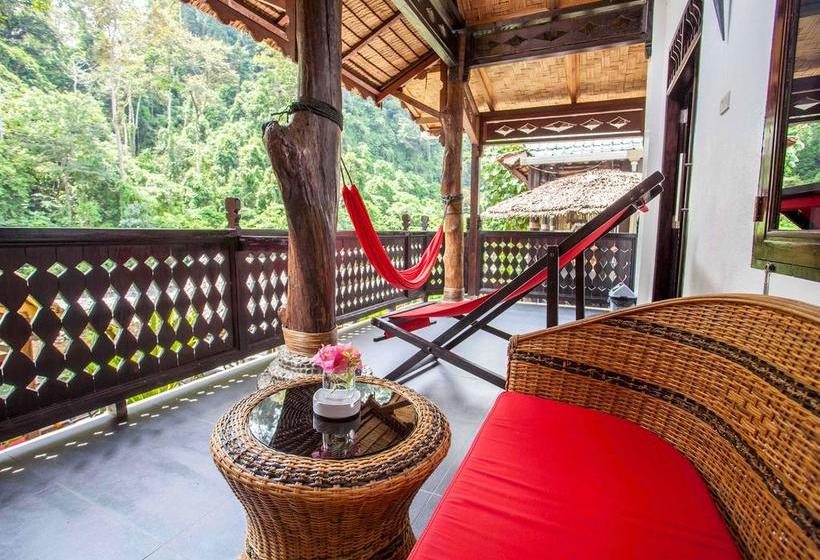 تختخواب و صبحانه Ecotravel Cottages Bukit Lawang