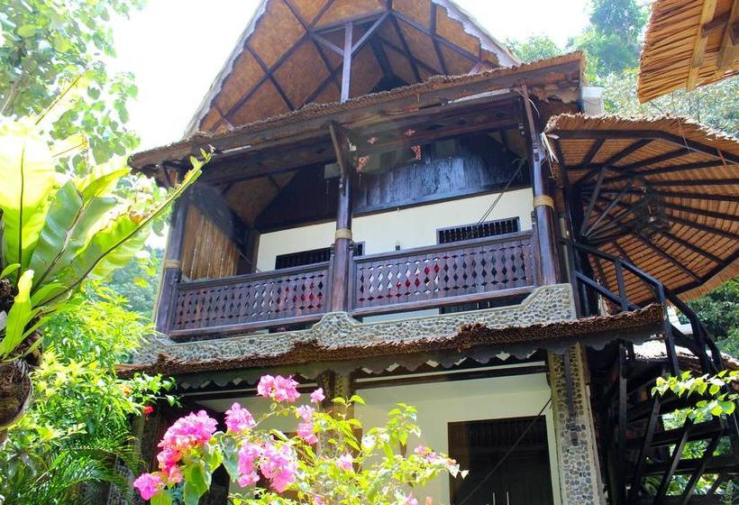 تختخواب و صبحانه Ecotravel Cottages Bukit Lawang