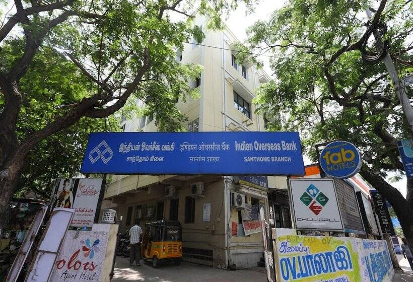 Fabhotel Colors Service Apartment   Nr Santhome Cathedral Basilica & Marina Beach