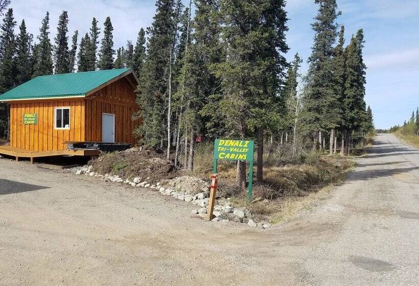 בית מלון כפרי Denali Tri Valley Cabins