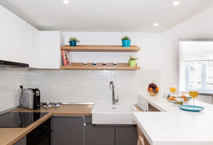 בית מלון כפרי Loox Serviced Apartments Zagreb Palmoticeva Street