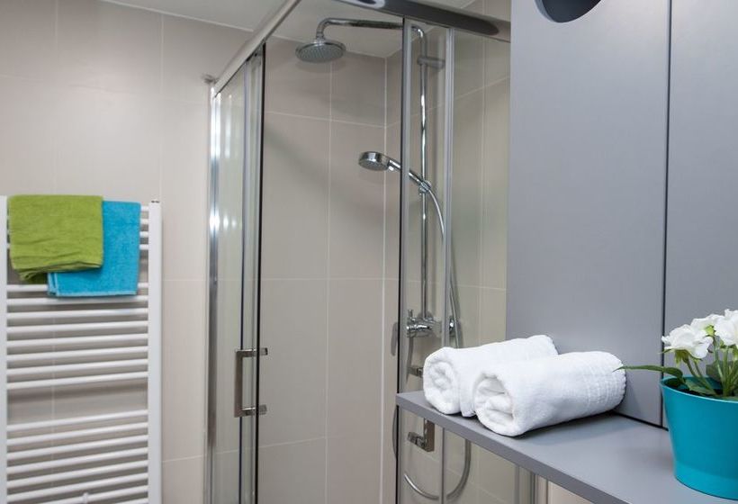 בית מלון כפרי Loox Serviced Apartments Zagreb Palmoticeva Street