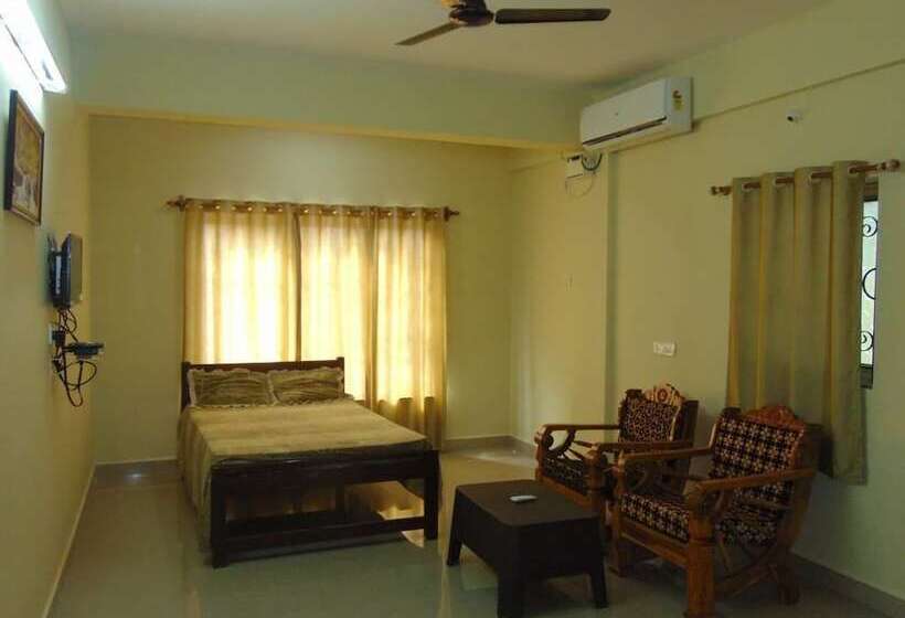 بنسيون Nirvaah Room Siolim Ac