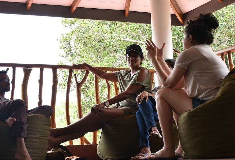 ユースホステル Funky Leopard Safari Lodge Bordering Yala National Park