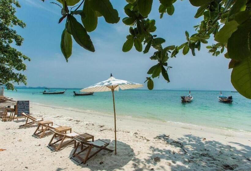 בית מלון כפרי Koh Mook De Tara Beach Resort