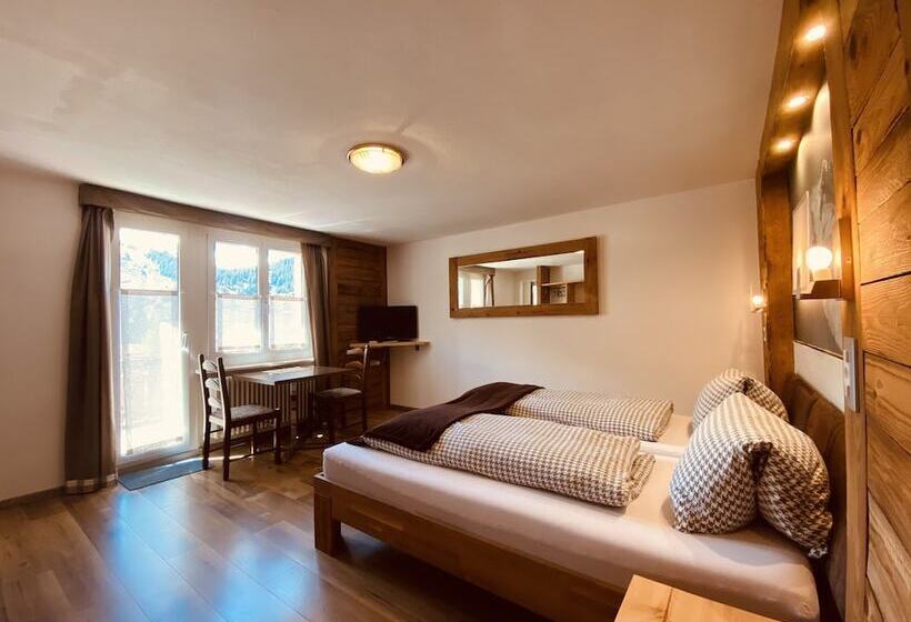 酒店 Mountain Lodge Sedrun