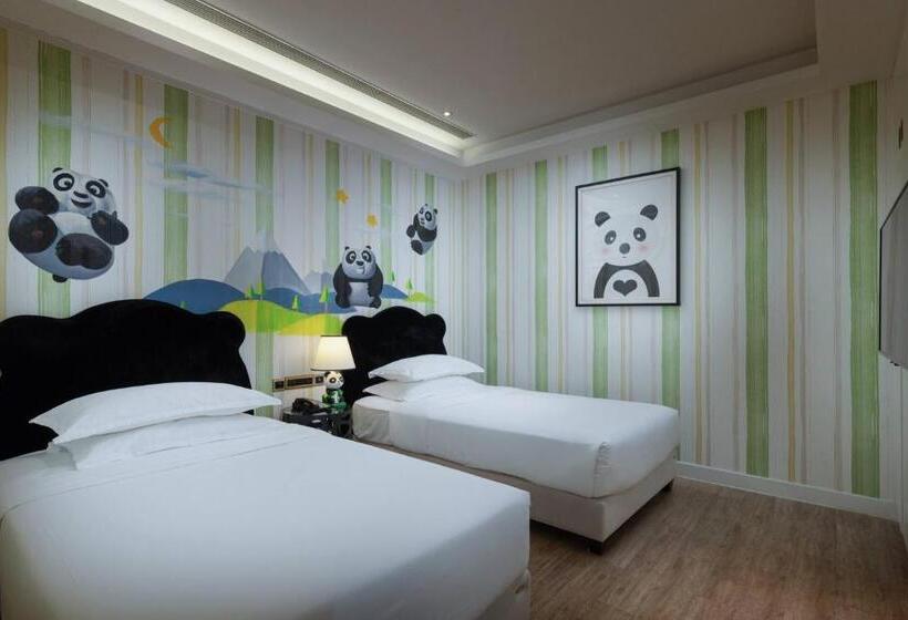 בית מלון כפרי Mangrove Tree Resort World Sanya Bay  Elader Palm Tower