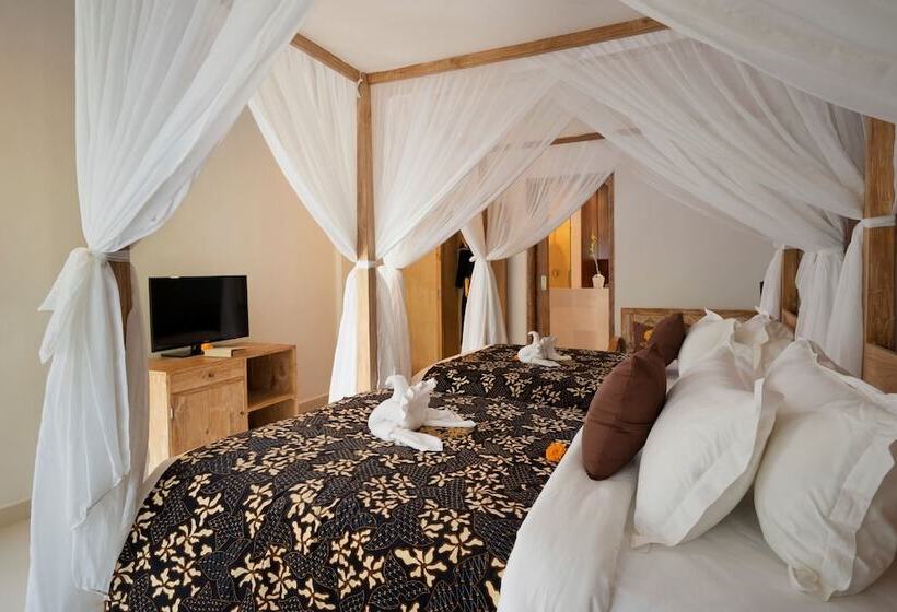 리조트 Freddies Villas Ubud Bali