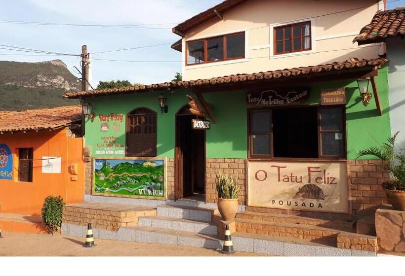 بنسيون Pousada Tatu Feliz