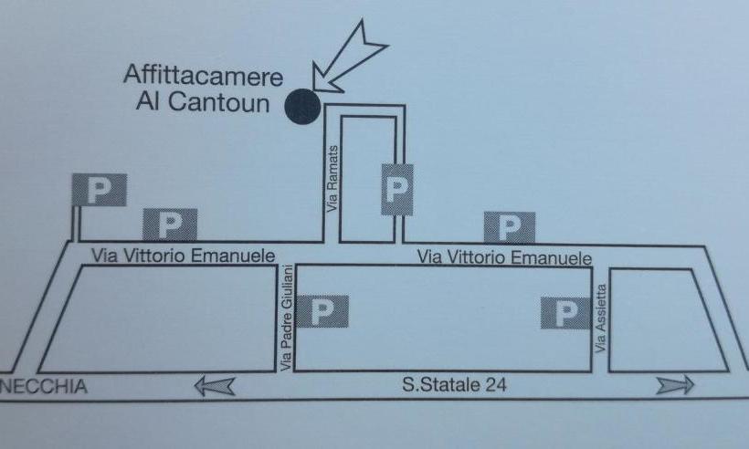 بنسيون Affittacamere Al Cantoun