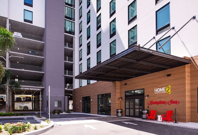 בית מלון כפרי Home2 Suites By Hilton Tampa Downtown Channel District