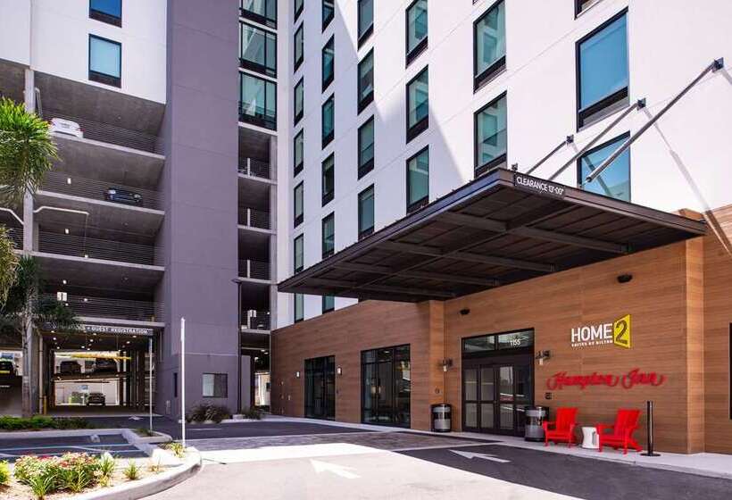 בית מלון כפרי Home2 Suites By Hilton Tampa Downtown Channel District