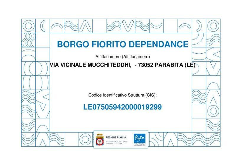 住宿加早餐  Borgo Fiorito Relais